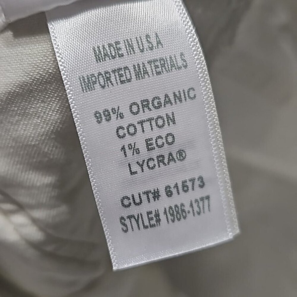 Citizens of Humanity Premium Vintage Ella Raw Hem White Jeans Size 32 New - Picture 6 of 10